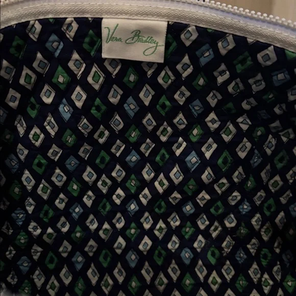 Vera Bradley small travel duffel bag in Mediterranean White - Picture 5 of 5